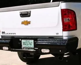 Fab Fours 11-14 Chevrolet | GMC HD Rear Ranch Bumper (2500 - 3500) Bare