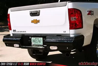 Fab Fours 15-18 Chevrolet | GMC HD Rear Ranch Bumper (2500 - 3500) Bare - CH14-T3050-1