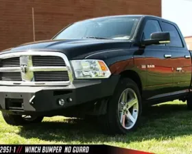 Fab Fours 13-18 Ram 1500 Front Winch Bumper w/No Grill Guard
