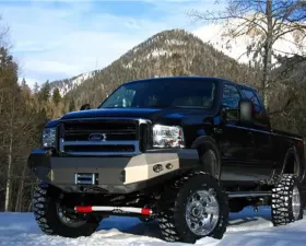 Fab Fours 05-07 Ford Super Duty Front Winch Bumper w/No Grill Guard Bare
