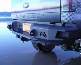 Fab Fours 99-16 Ford Super Duty Rear Bumper Bare