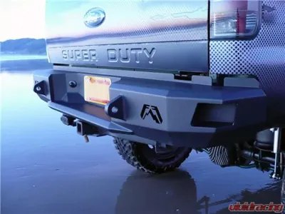 Fab Fours 99-16 Ford Super Duty Rear Bumper Bare - FS08-W1350-B