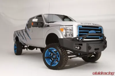 Fab Fours 05-07 Ford Super Duty Front Winch Bumper w/Pre-Runner Grill Guard - FS05-A1252-1