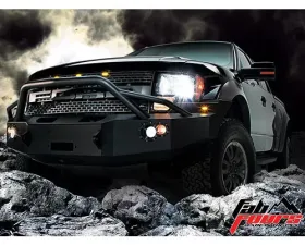 Fab Fours 10-18 Dodge HD 2500-5500 Full Grill Guard Winch Mount