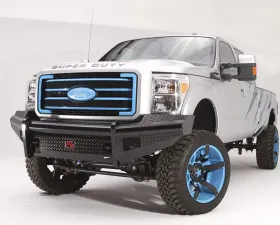 Fab Fours 05-07 Ford Super Duty Front Ranch Bumper w/No Guard (F-250 - F-550) w/Tow Hooks