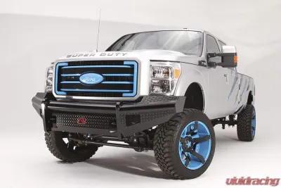 Fab Fours 05-07 Ford Super Duty Front Ranch Bumper w/No Guard (F-250 - F-550) w/Tow Hooks - FS05-S1261-1