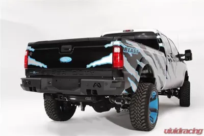 Fab Fours 99-16 Ford Super Duty Rear SENSOR Bumper - FS08-W1351-1