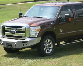 Fab Fours 11-16 Ford Super Duty F450 - F550 Front Winch Bumper w/No Grill Guard