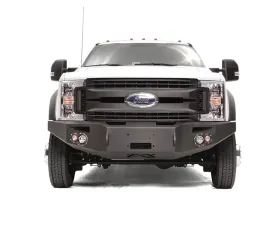 Fab Fours 17-18 Ford Super Duty F-450 | F-550 Front Winch Bumper w/No Grill Guard