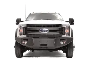 Fab Fours 17-18 Ford Super Duty F-450 | F-550 Front Winch Bumper w/No Grill Guard Bare