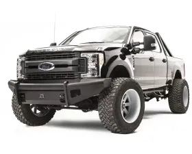 Fab Fours 2017-2021 Ford Super Duty Front Elite Ranch Bumper w/No Guard (F-250 - F-550) w/Tow Hooks