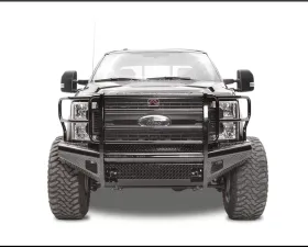 Fab Fours 2017-2021 Ford Super Duty Front Ranch Bumper w/Full Guard (F-250 - F-550) w/Tow Hooks