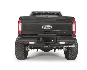 Fab Fours 2017-2021 Ford Super Duty Rear Ranch Bumper (F-250-F-350)