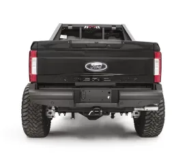 Fab Fours 2017-2021 Ford Super Duty Rear Elite Ranch Bumper (F-250-F-350)