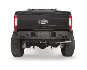 Fab Fours 17-18 Ford Super Duty Rear SENSOR Bumper Bare
