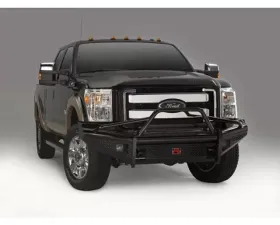 Fab Fours 15-18 GMC Canyon Front Winch Bumper w/Full Grill Guard Bare