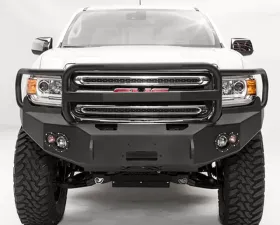 Fab Fours 15-18 GMC Canyon Front Winch Bumper w/Full Grill Guard
