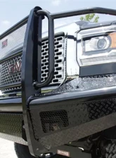 Fab Fours 15-18 GMC HD Front Ranch Bumper w/Full Guard (2500 - 3500) w/Tow Hooks                                     - GM14-S3160-1 - Image 4
