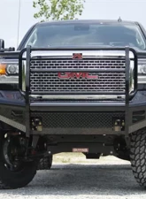 Fab Fours 15-18 GMC HD Front Ranch Bumper w/Full Guard (2500 - 3500) w/Tow Hooks                                     - GM14-S3160-1 - Image 3