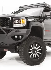 Fab Fours 15-18 GMC HD Vengeance Front Sensor Bumper w/Pre-Runner Guard Bare                                     - GM15-V3152-B - Image 3