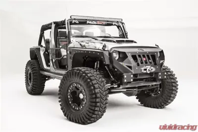 Fab Fours 07-18 Jeep Wrangler JK Front Grumper - GR1000-1