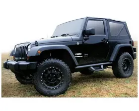 Fab Fours Side Steps 07-18 Jeep Wrangler JK 2 Door