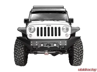 Fab Fours 07-18 Jeep Wrangler JK FMJ Full Width Front Winch Bumper - JK07-B1857-B