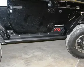 Fab Fours 07-18 Jeep Wrangler JK 2 Door Unlimited Rock Sliders