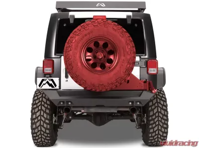 Fab Fours 07-18 Jeep Wrangler JK Rear Base Bumper (NO Tire Carrier) - JK07-Y1251-1