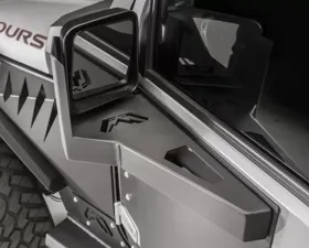Fab Fours 07-18 Jeep Wrangler JK Front Door Skin Mirror Protector