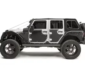 Fab Fours 07-18 Jeep Wrangler JK Rear Door Skin