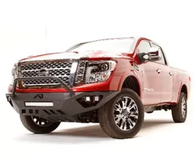 Fab Fours 16-18 Nissan Titan XD Vengeance Front Sensor Bumper w/Pre-Runner Guard