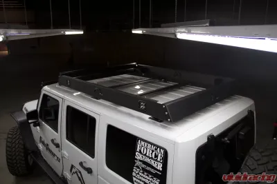 Fab Fours Fab Fours Universal 72" Roof Rack w/2-stage Matte Black Powder Coat Finish - RR72-1