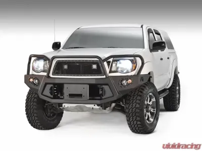 Fab Fours 05-11 Toyota Tacoma Front Winch Bumper w/Grill Guard - TT05-B1550-1