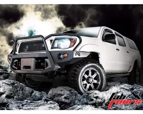 Fab Fours 05-11 Toyota Tacoma Front Winch Bumper w/Grill Guard Bare