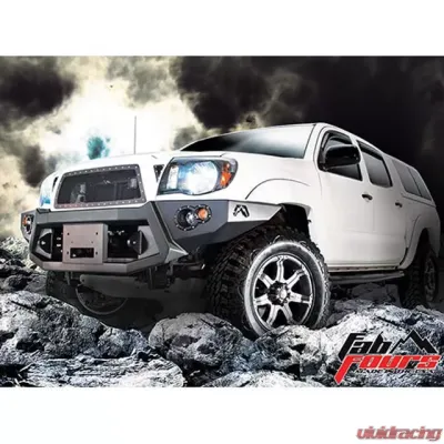 Fab Fours 05-11 Toyota Tacoma Front Winch Bumper w/No Grill Guard Bare - TT05-B1551-B
