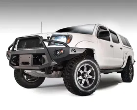Fab Fours 05-11 Toyota Tacoma Front Winch Bumper w/Pre-Runner Guard