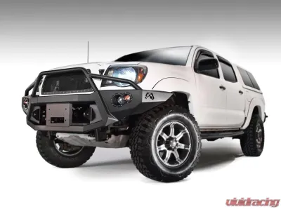 Fab Fours 05-11 Toyota Tacoma Front Winch Bumper w/Pre-Runner Guard - TT05-B1552-1