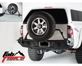 Fab Fours 05-15 Toyota Tacoma Rear Base Bumper Bare