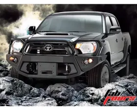 Fab Fours 12-15 Toyota Tacoma Front Winch Bumper w/Grill Guard Bare