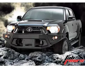 Fab Fours 12-15 Toyota Tacoma Front Winch Bumper w/No Grill Guard Bare