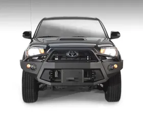 Fab Fours 12-15 Toyota Tacoma Front Winch Bumper w/Pre-Runner Grill Guard