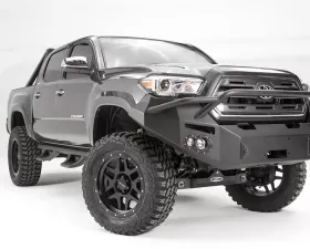 Fab Fours 16-18 Toyota Tacoma Front Winch Bumper w/Pre-Runner Guard