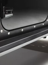Fab Fours Hardcore Rock Sliders Bare Jeep Wrangler JK 4-Door 2007-2018                                     - JK07-G1250-B - Image 5