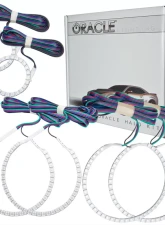 Oracle Lighting Dodge Charger 2005-2010 ORACLE ColorSHIFT Triple Ring Halo Kit                                     - 1118-330 - Image 2