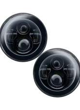 Oracle Lighting 7 Inch High Powered LED Headlights Black Bezel (Pair) No Halo Jeep 2007+                                     - 5769-504 - Image 7