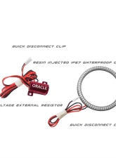 Oracle Lighting Jeep Wrangler 2007-2017 ORACLE LED Waterproof Turn Signal Halo Kit                                     - 2931-005 - Image 2