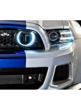 Oracle Lighting Ford Mustang 2010-2013  WP LED Fog Halo Kit (Grill Style) White                                     - 1334-001 - Image 3
