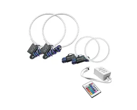 Oracle Lighting Lexus ES 300 2002-2004 ColorSHIFT Halo Kit ColorSHIFT - Simple
