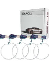 Oracle Lighting Chevrolet Camaro Non-RS 2014-2015 ORACLE ColorSHIFT Dual Halo Kit Round Style                                     - 2387-335 - Image 4